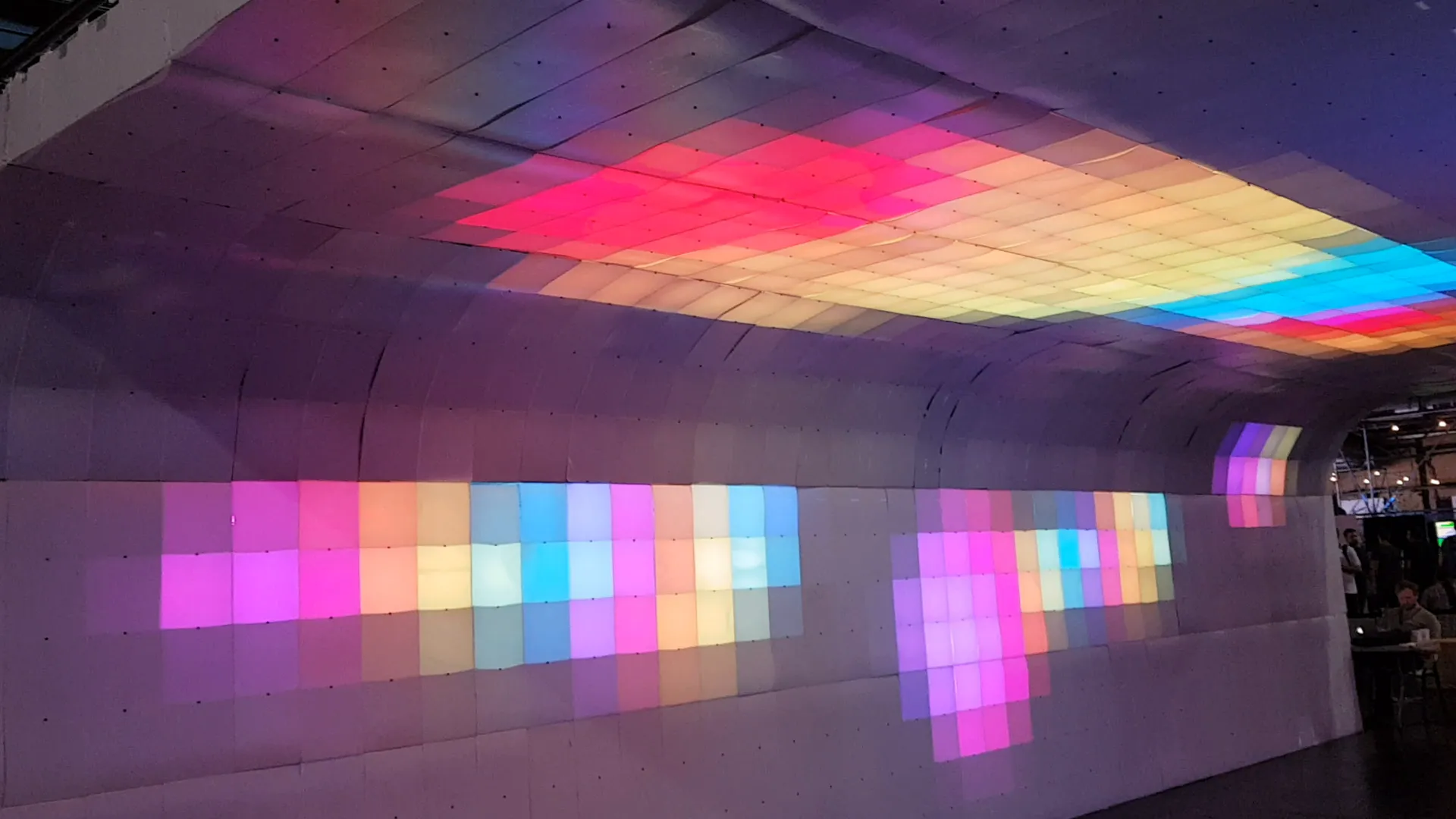 Short video of the arch in colors