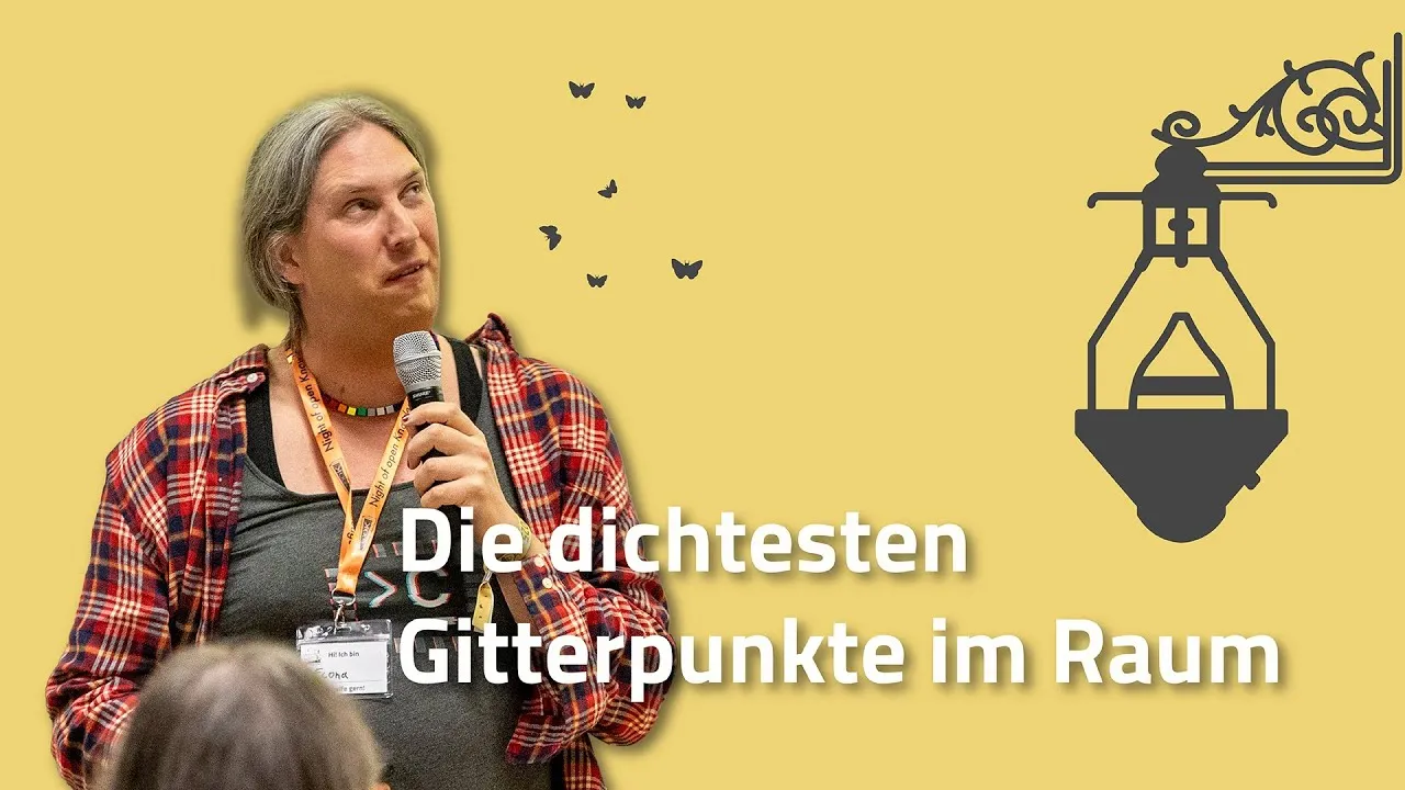 Die dichtesten Gitterpunkte im Raum