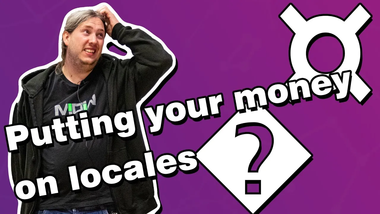 Putting your money on locales von Fiona Runge